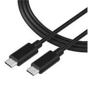 Tactical Smooth Thread Cable USB-C/USB-C 1m Black