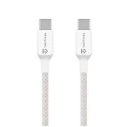 Tactical Stitch Thread Cable USB-C/USB-C 1m White