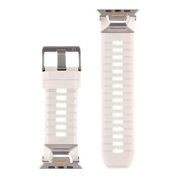 Tactical Tough Band pro Apple Watch Ultra Light Grey/Silver