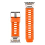 Tactical Tough Band pro Apple Watch Ultra Safety Orange/Silver