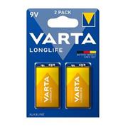 Varta Longlife 9V Baterie 2ks
