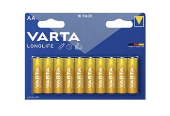 Varta Longlife AA Baterie 10ks