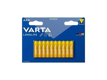 Varta Longlife AAA Baterie 10ks
