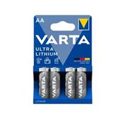 Varta Ultra Lithium AA Baterie 4ks