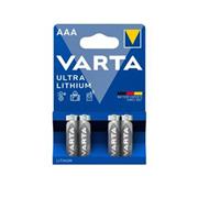 Varta Ultra Lithium AAA Baterie 4ks