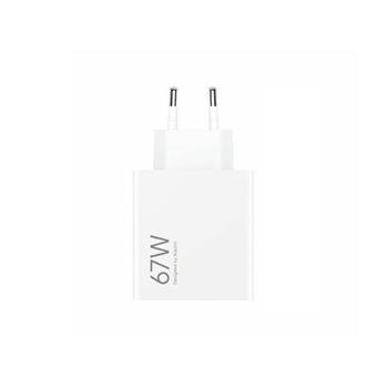 Xiaomi MDY-15-ET USB-A 67W Cestovní Nabíječka White (Bulk)